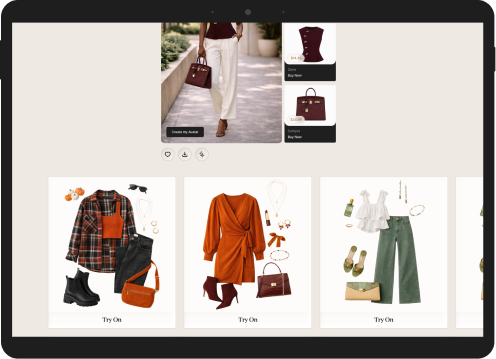 Personal styling chat interface